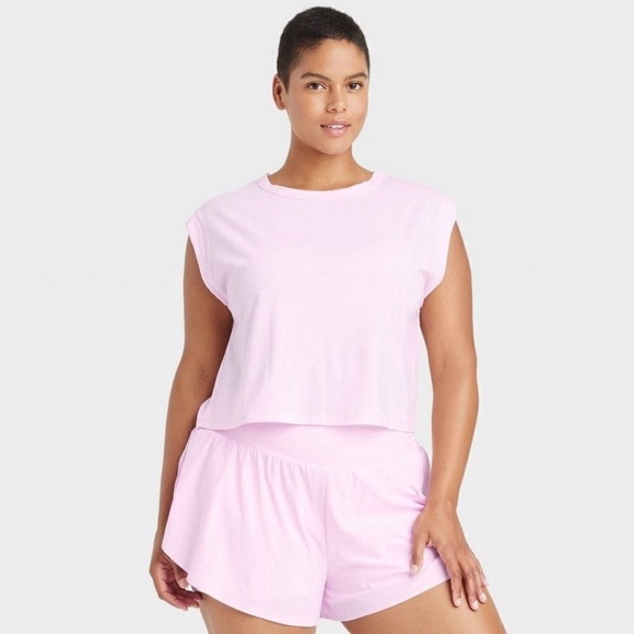 all in motion Tops - Women's Jersey Relaxed Short Sleeve T-Shirt All In‎ MotionTM Pink XXL